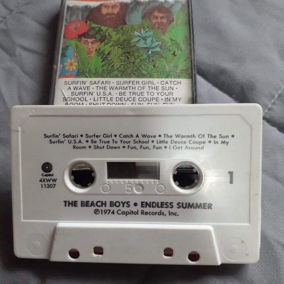 1974 The Beach Boys "Endless Summer" Cassette Tape Tested - Picture 5 of 6